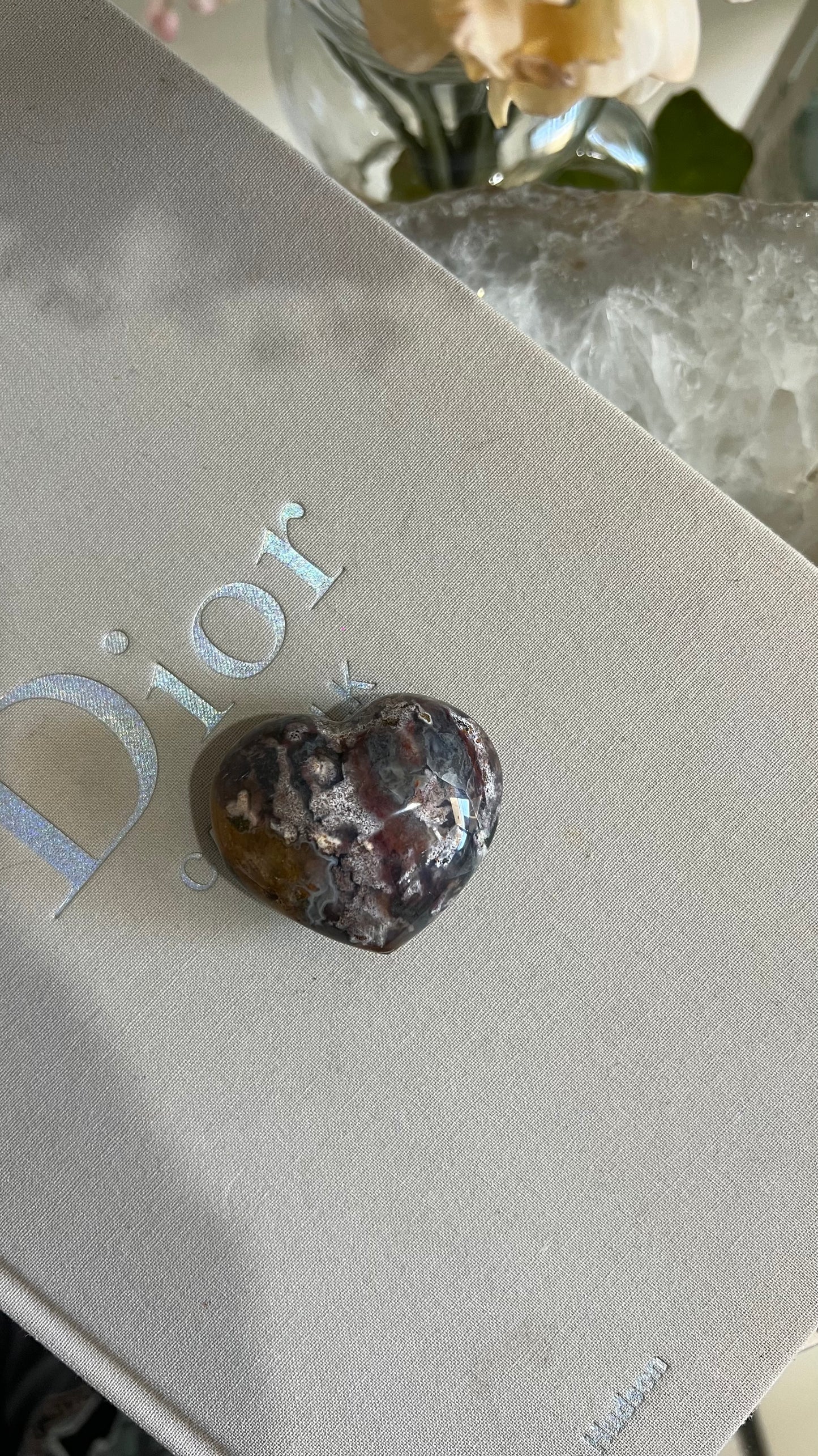 Ocean Jasper heart D