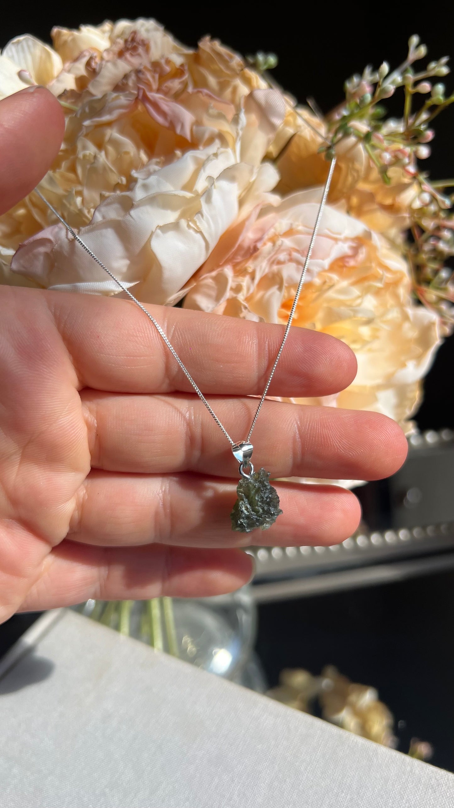 Moldavite necklace 1.5g