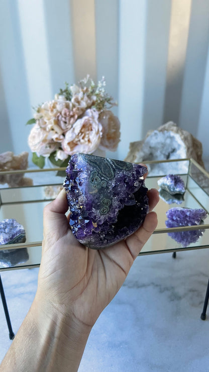 Amethyst Cluster self standing E