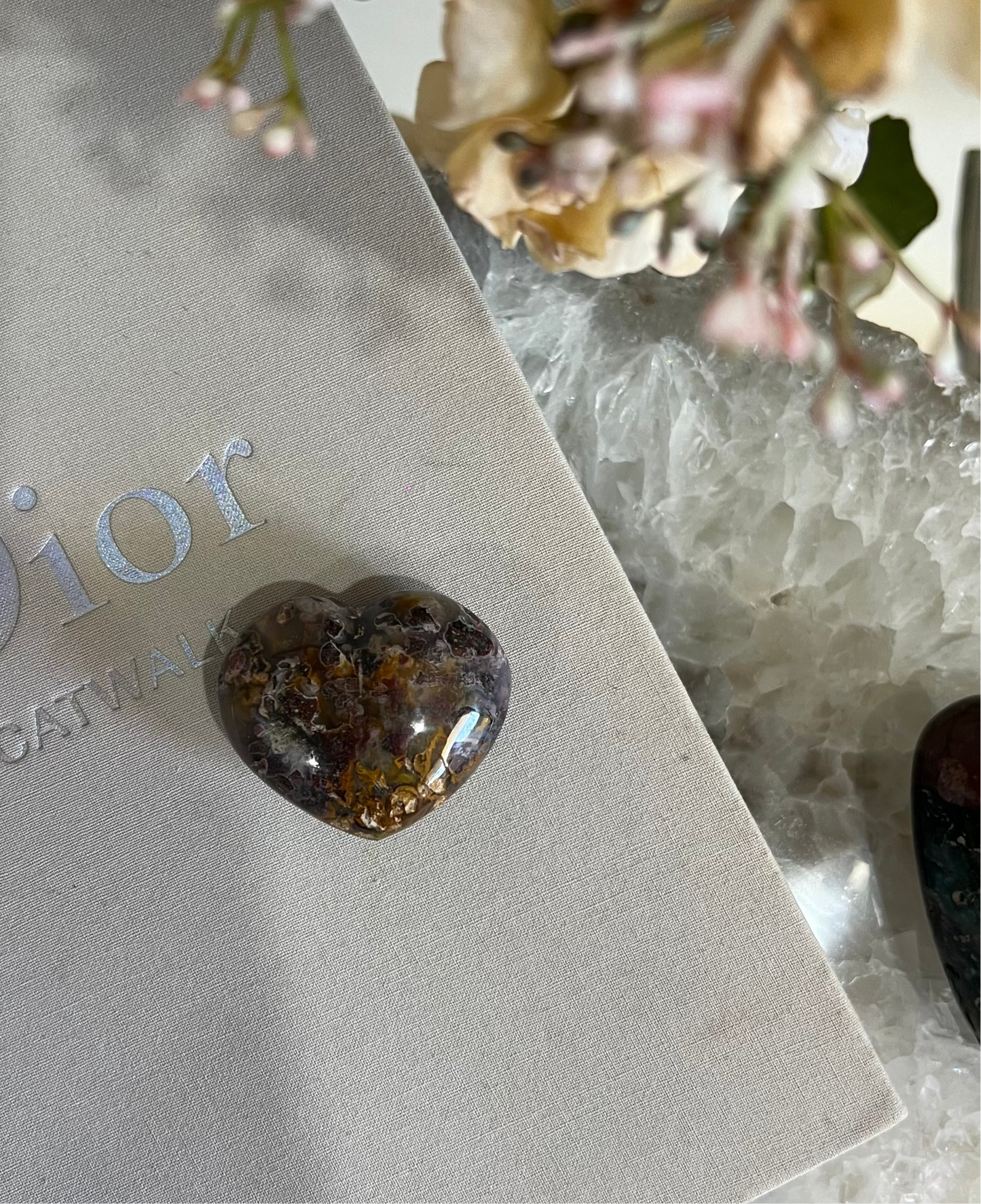 Ocean Jasper heart E