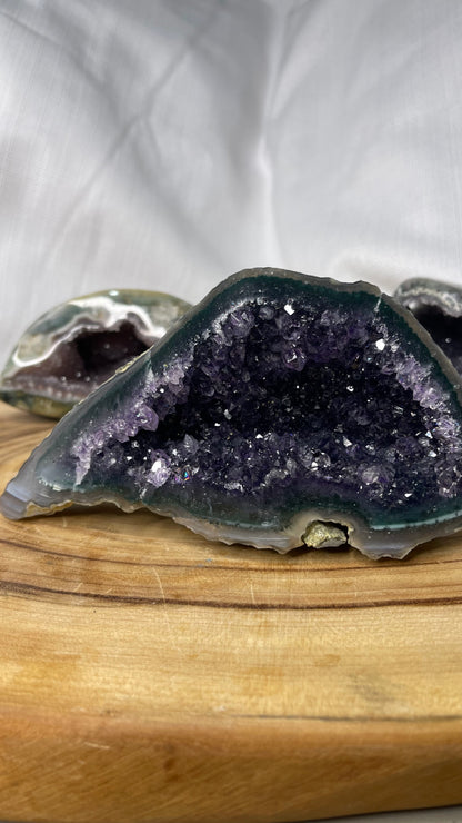 High grade Uruguayan Amethyst geode