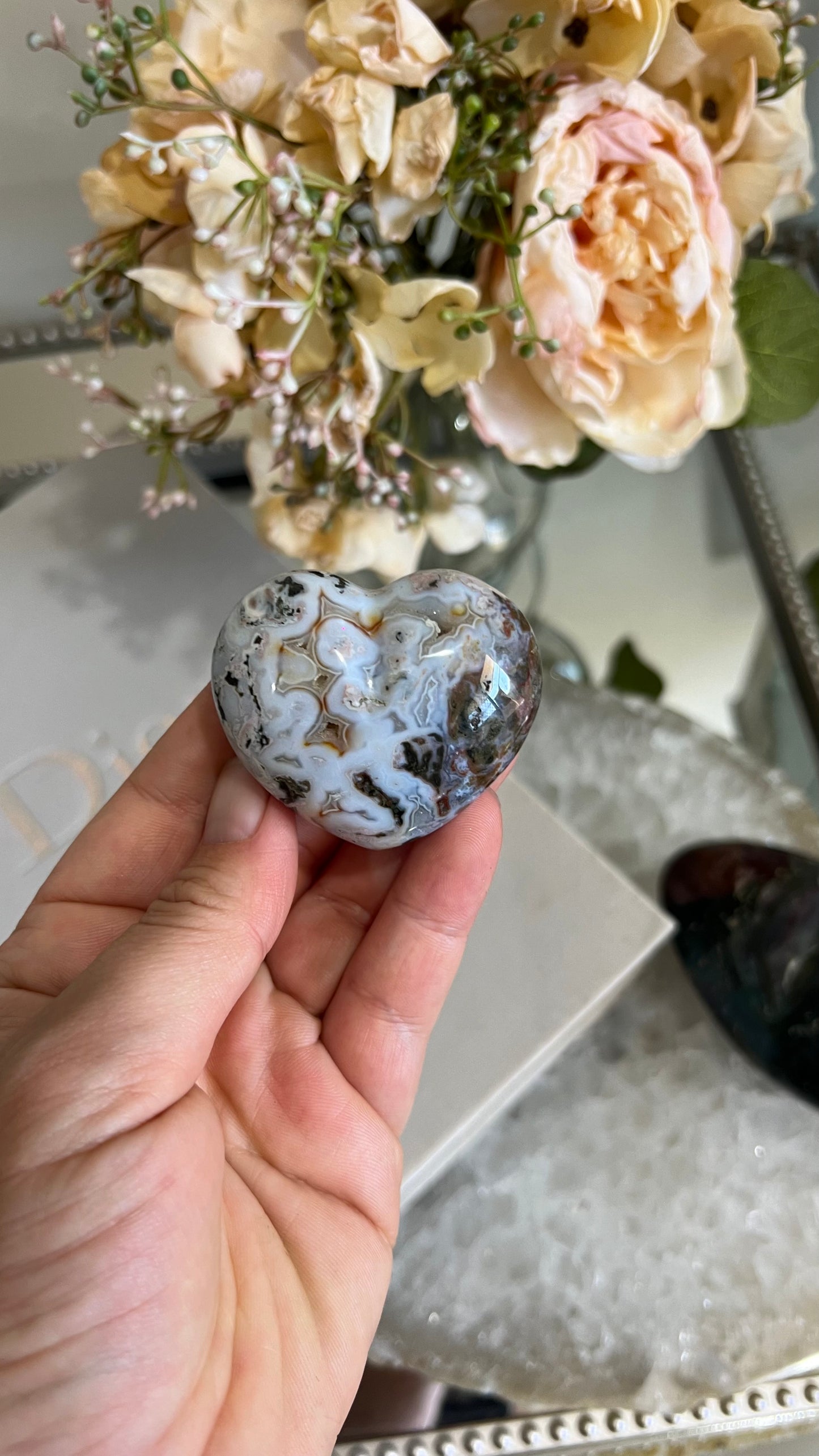 Ocean Jasper heart B