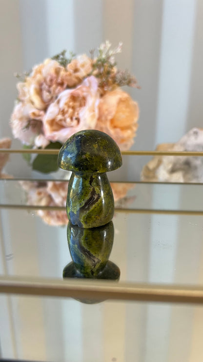 Green Opal Mushroom B