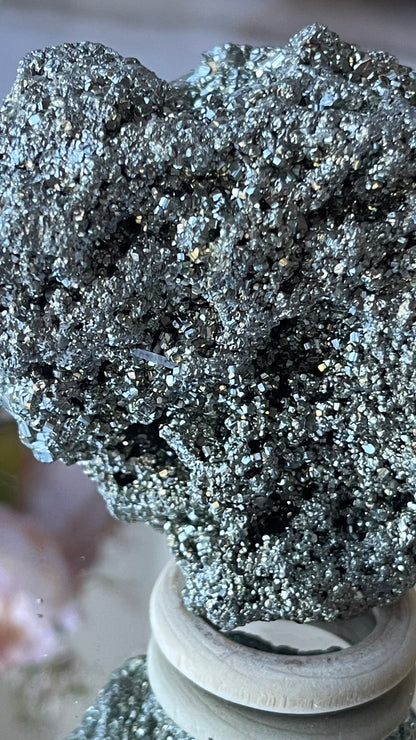 Pyrite cluster 524g. C