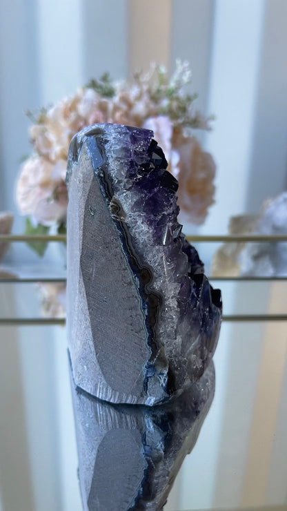 Amethyst Cluster 736g self standing B