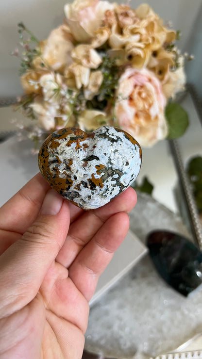 Ocean jasper heart C