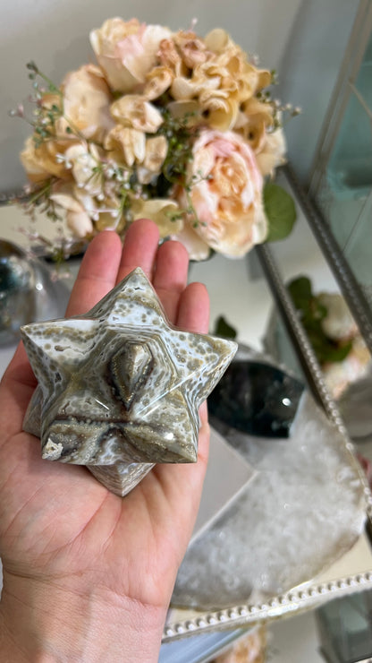 Ocean Jasper Merkaba