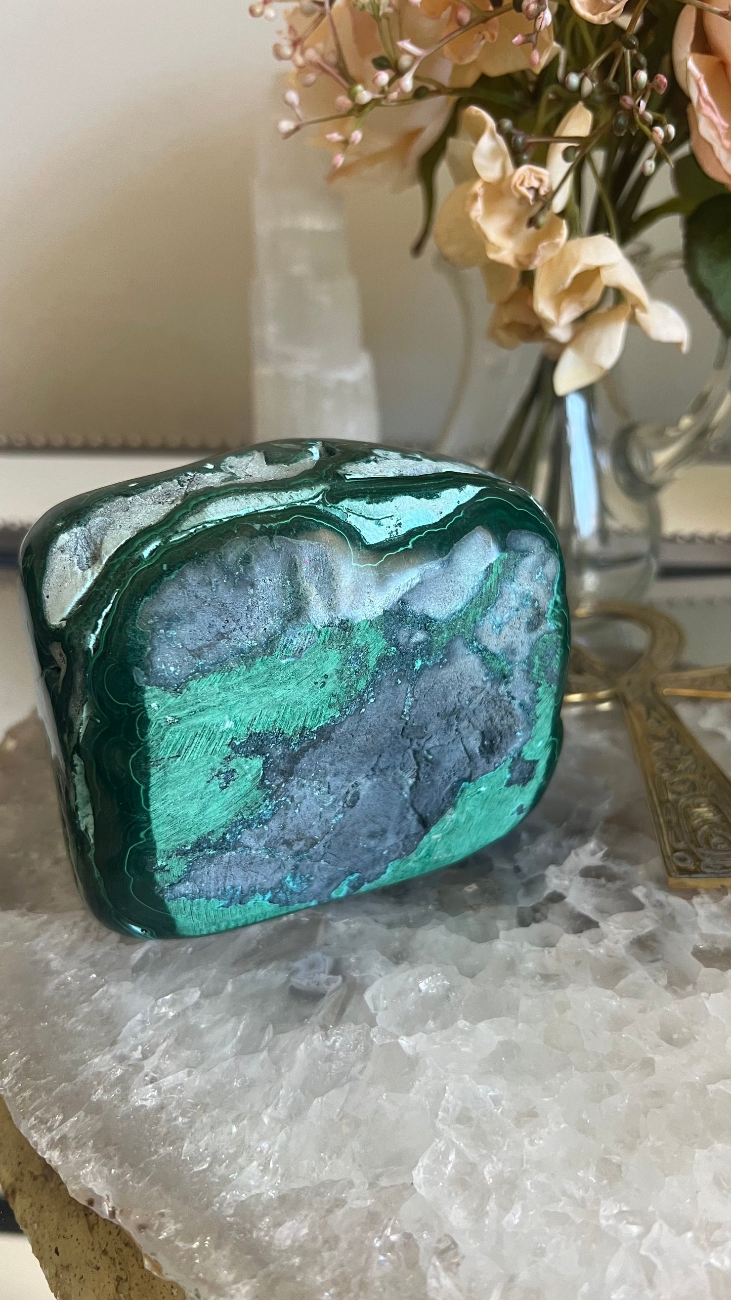 Malachite Chrysocolla Freeform