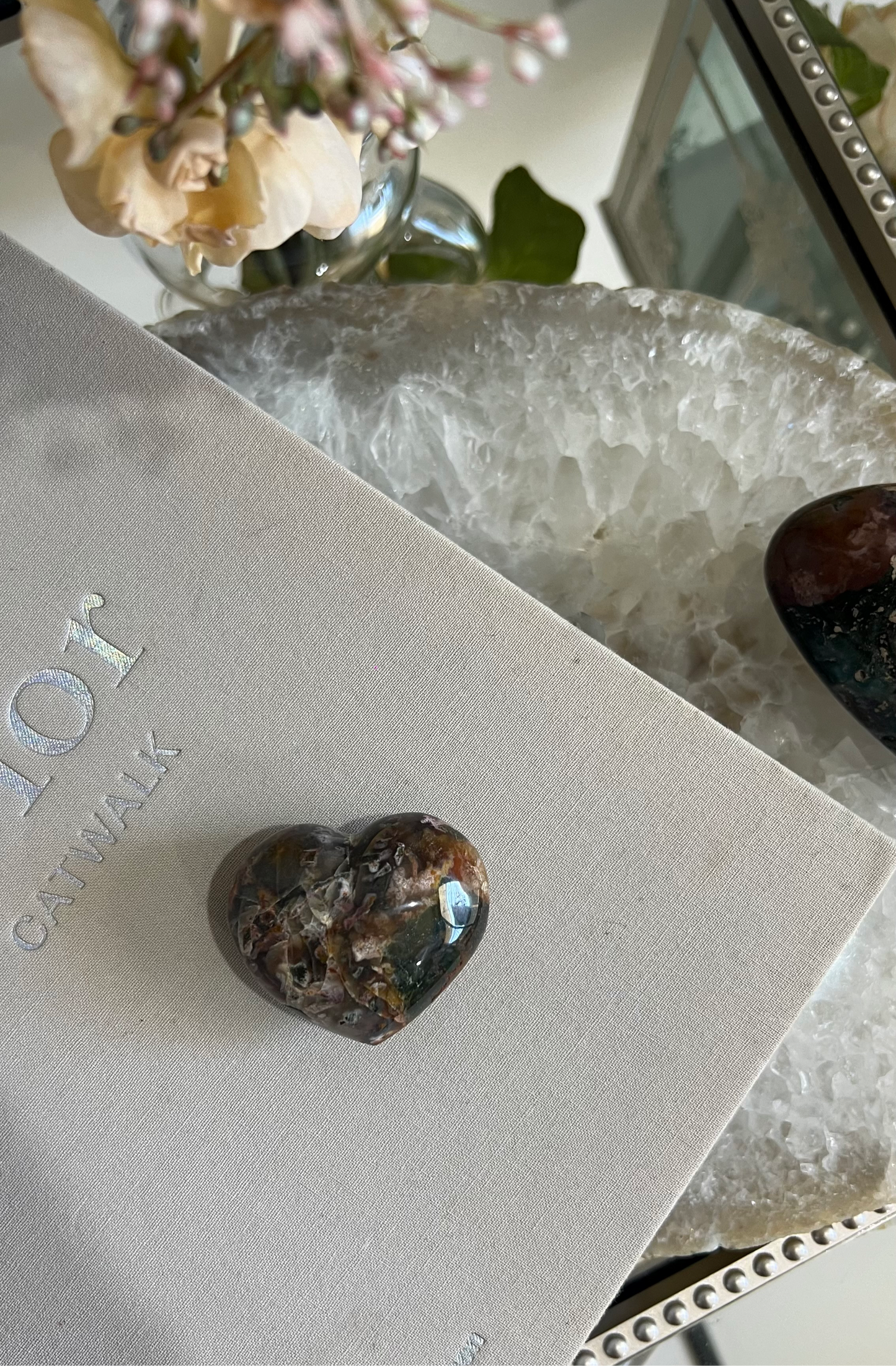 Ocean Jasper heart D