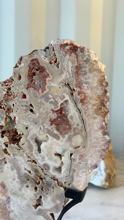 Pink Amethyst on stand 2.161kg