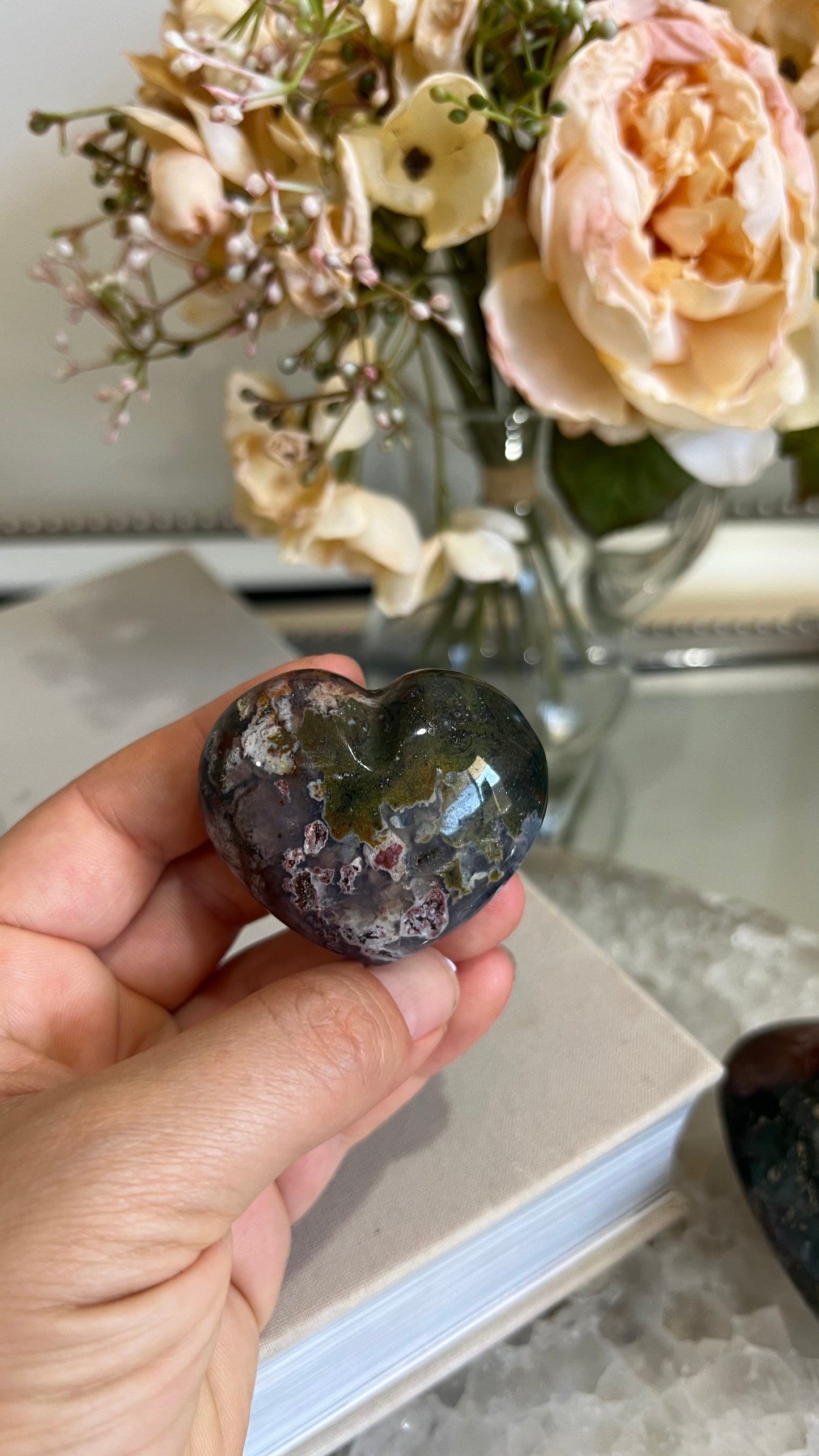 Ocean Jasper heart A