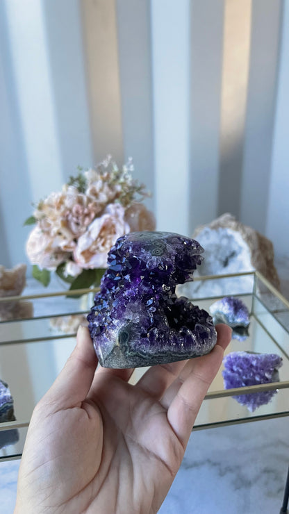 Amethyst Cluster self standing E