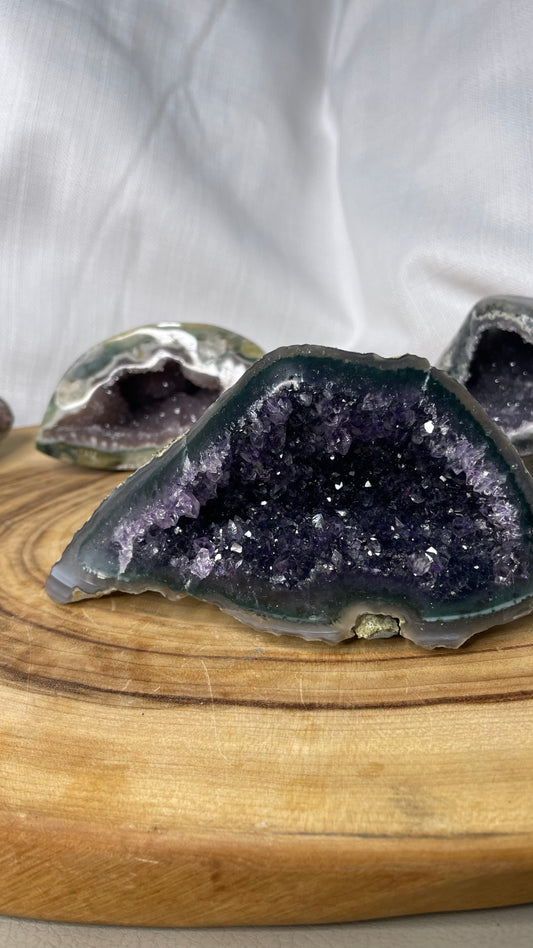 High grade Uruguayan Amethyst geode