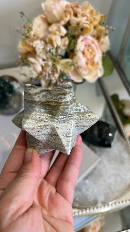 Ocean Jasper Merkaba