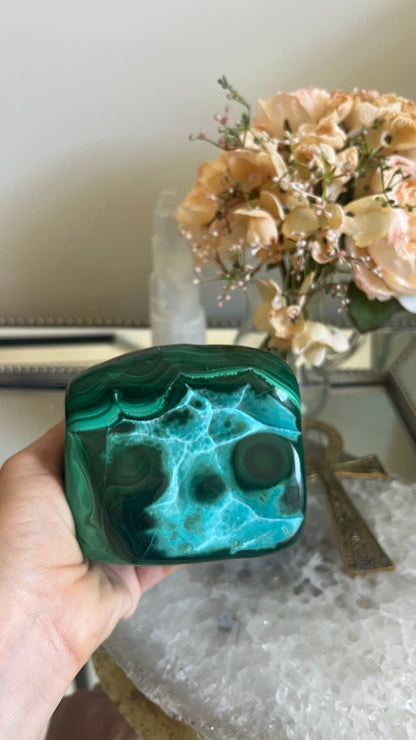 Malachite Chrysocolla Freeform