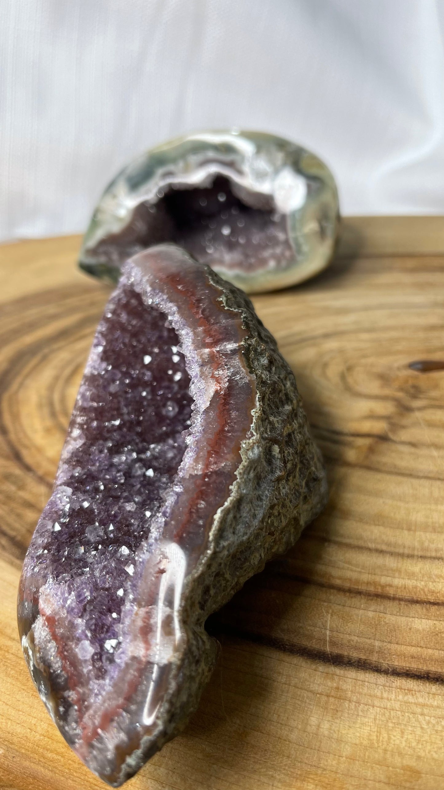 Rainbow Uruguayan Amethyst Geode