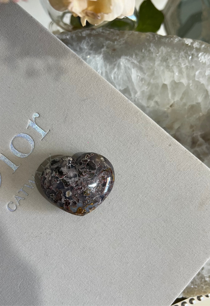 Ocean Jasper heart E