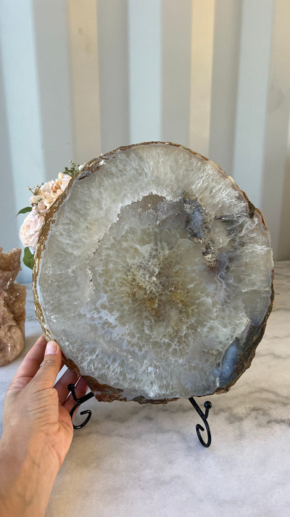 Large Agate slab 4.383kg