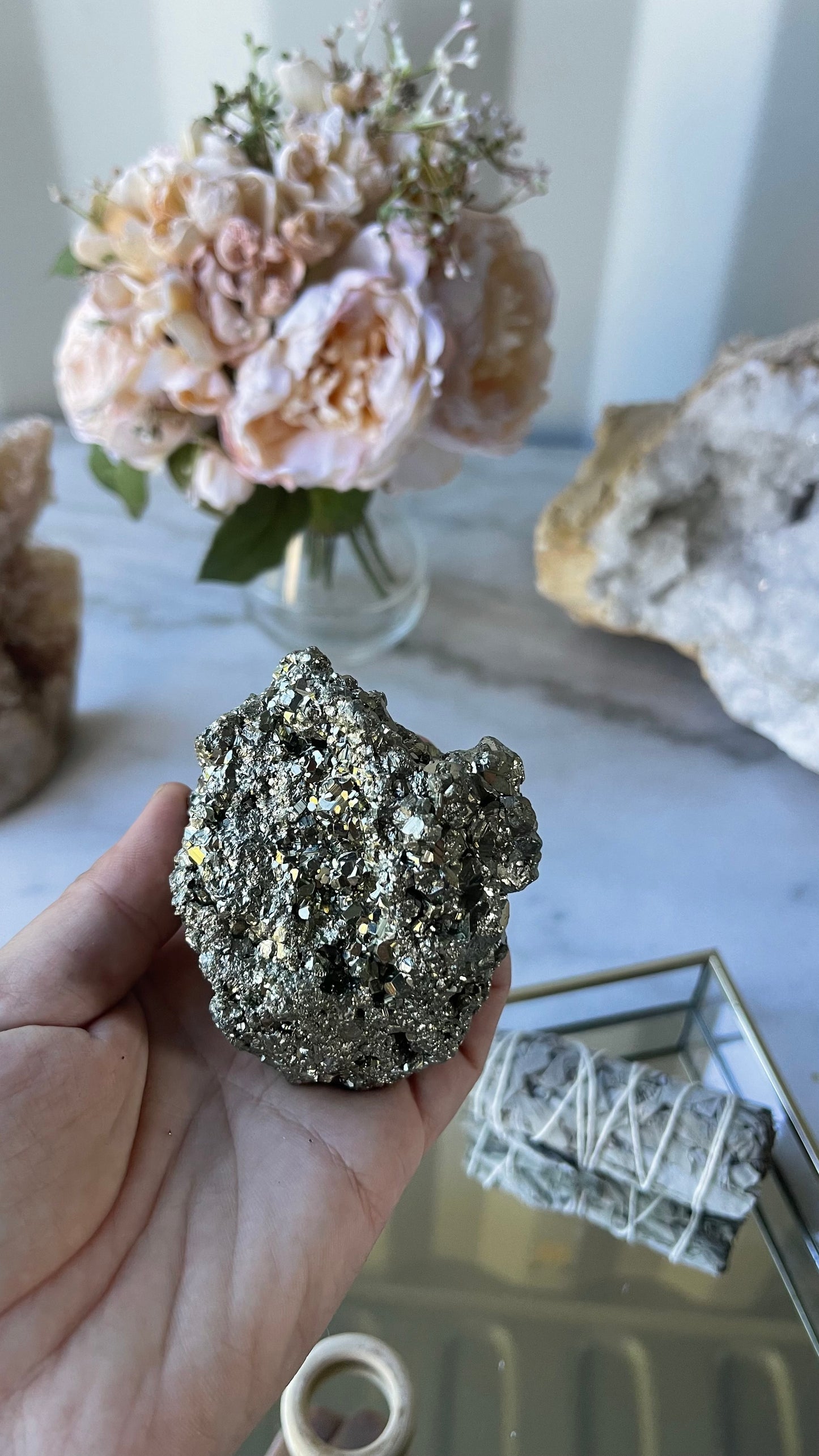 Pyrite Cluster 510g B