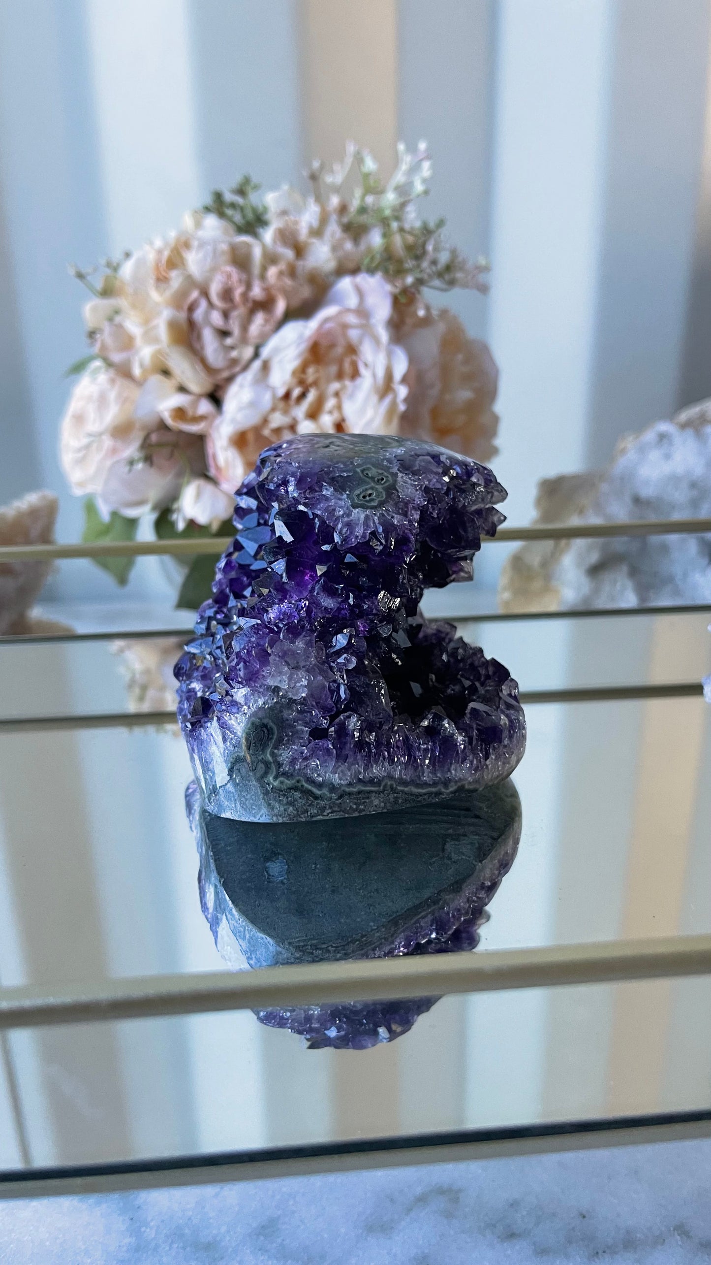 Amethyst Cluster self standing E