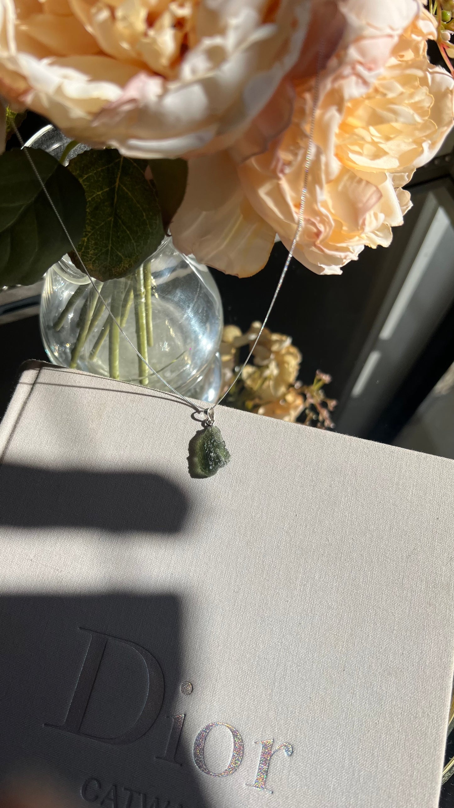 Moldavite necklace 1.8g